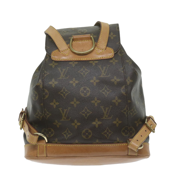 LOUIS VUITTON Monogram Montsouris MM Backpack M51136 LV Auth 64095 - Picture 2 of 16